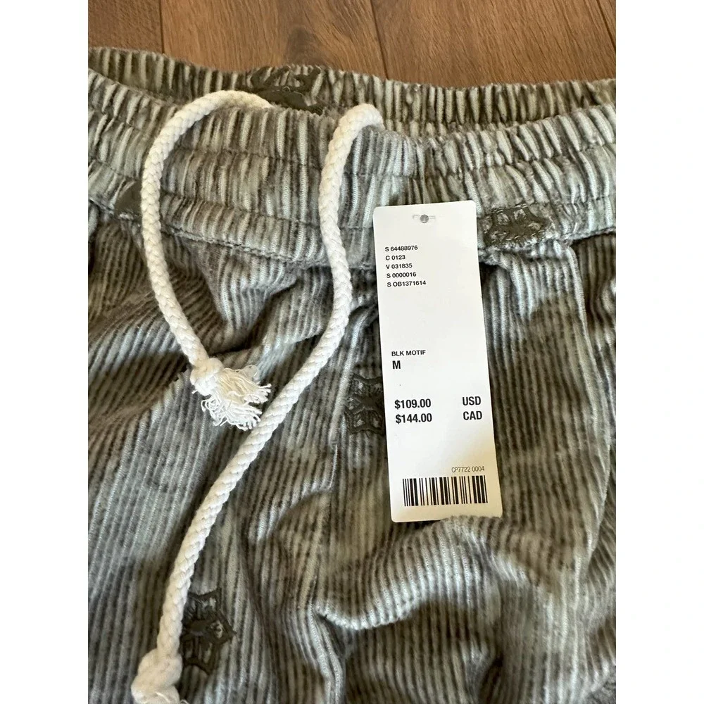 New Anthro Kimchi Blue Happy Trails Corduroy Pants Sz Medium
